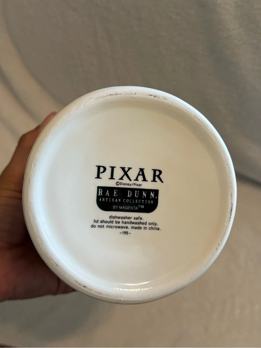 Rae Dunn x Toy Story White Ceramic Double-sided Jar I HAVE BEEN CHOSEN - NWT